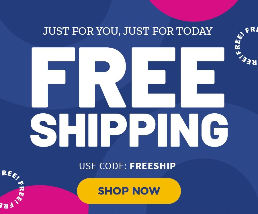 free shipping day