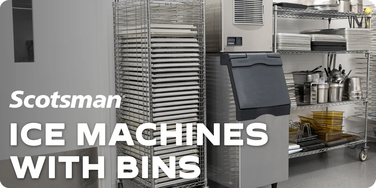 Scotsman Ice Machines with Bins