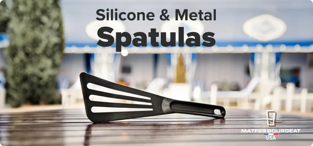 Matfer Bourgeat Silicone Spatulas and Metal Spatulas