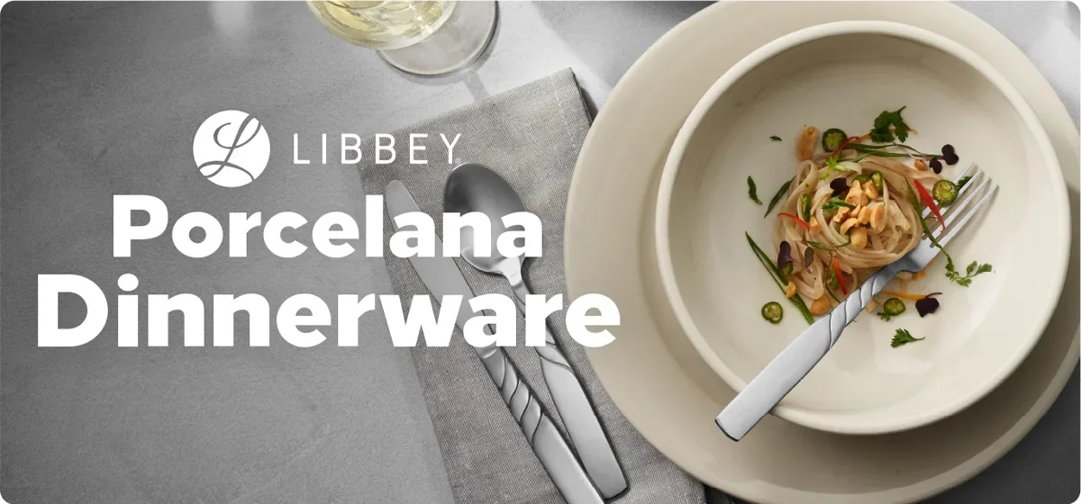 Libbey Porcelana Dinnerware