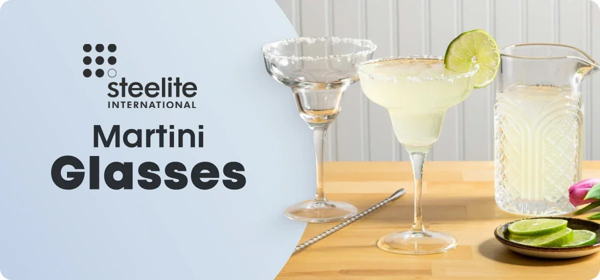 Steelite Martini Glasses