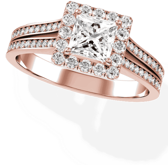 Round Diamond Bridal Ring 