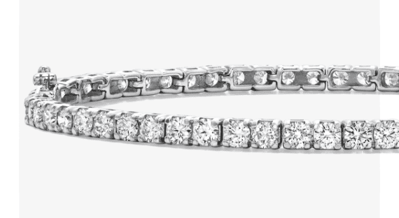 Lab-Created Diamonds by KAY Bracelet 5 ct tw 14K White Gold 7.25''