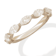 Neil Lane Artistry Marquise-Cut Lab-Created Diamond Anniversary Band 1-1/2 ct tw 14K Yellow Gold