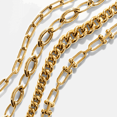 Shop for chains necklaces, from Solid Silk Rope Chain Necklace 3mm 10K Yellow Gold 20 to 24 Solid Curb Chain 14K Yellow Gold Appx. 4.4mm