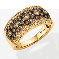 Le Vian Diamond Ring 1-1/8 ct tw 14K Honey Gold