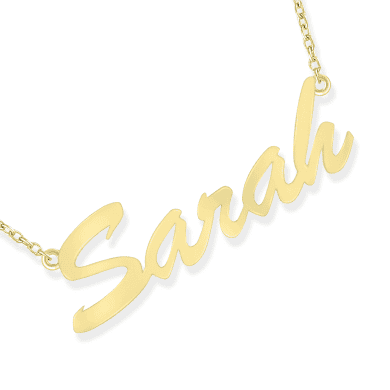 Script Name Necklace 