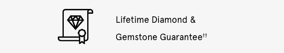 Lifetime Diamond & Gemstone Guarantee✝✝