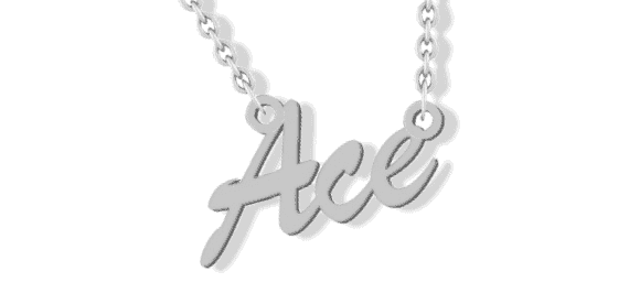 Script Name Necklace