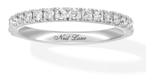 Neil Lane Diamond Wedding Band 3/8 ct tw 14K White Gold