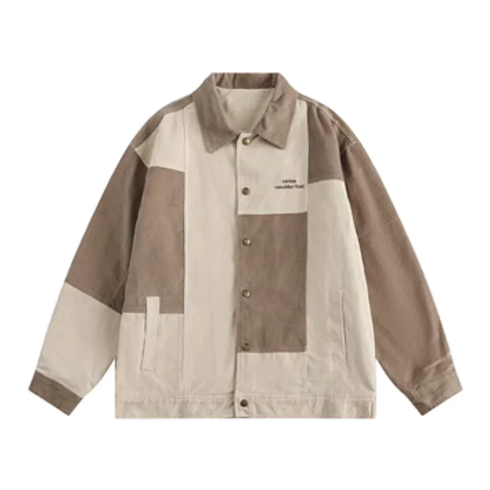 Image of Japanese Patchwork Corduroy Jacket