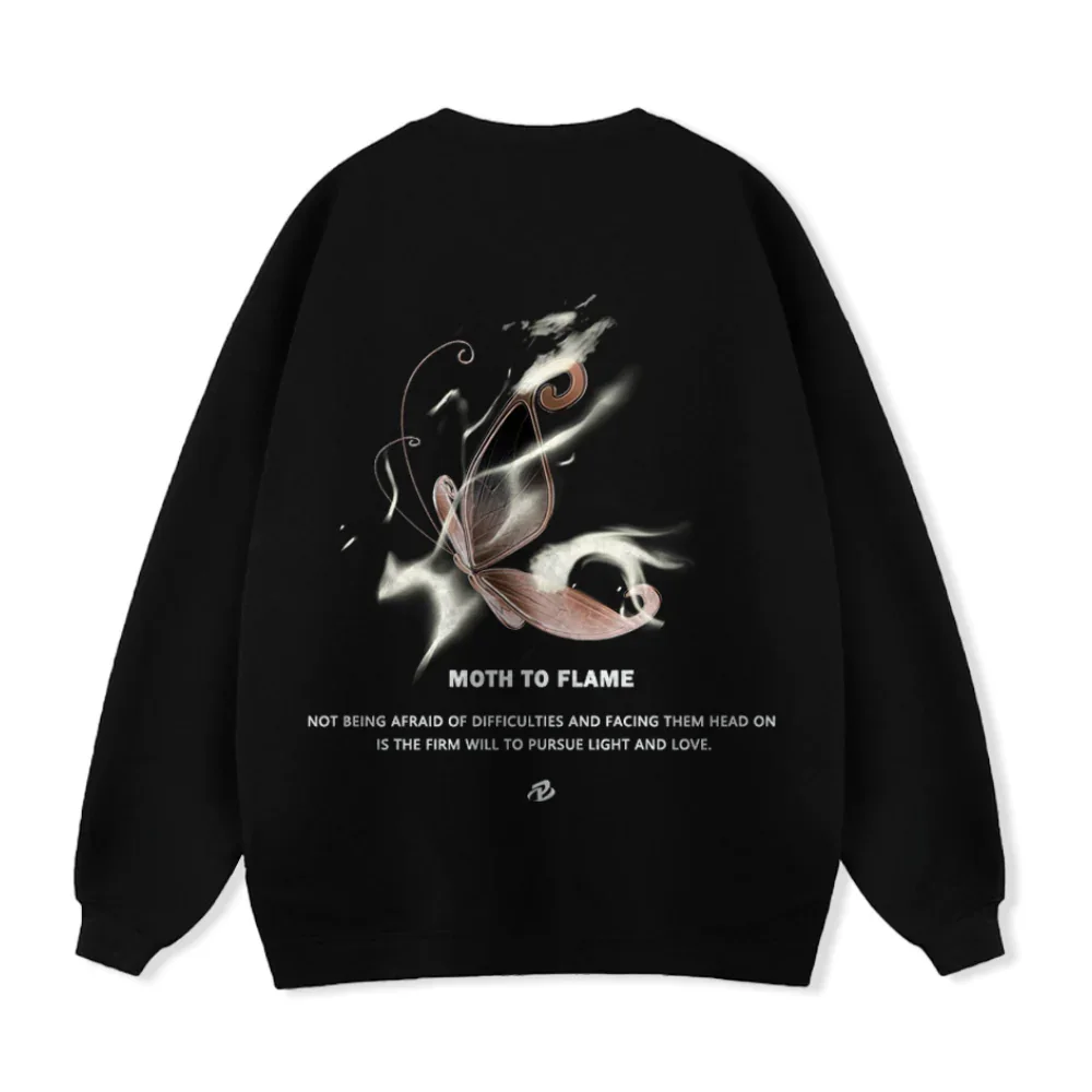 Image of PM | Moth To Flame Sweatshirt