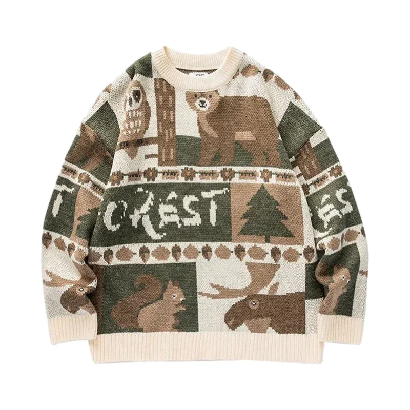 Image of Vintage Bear Knitted Sweater