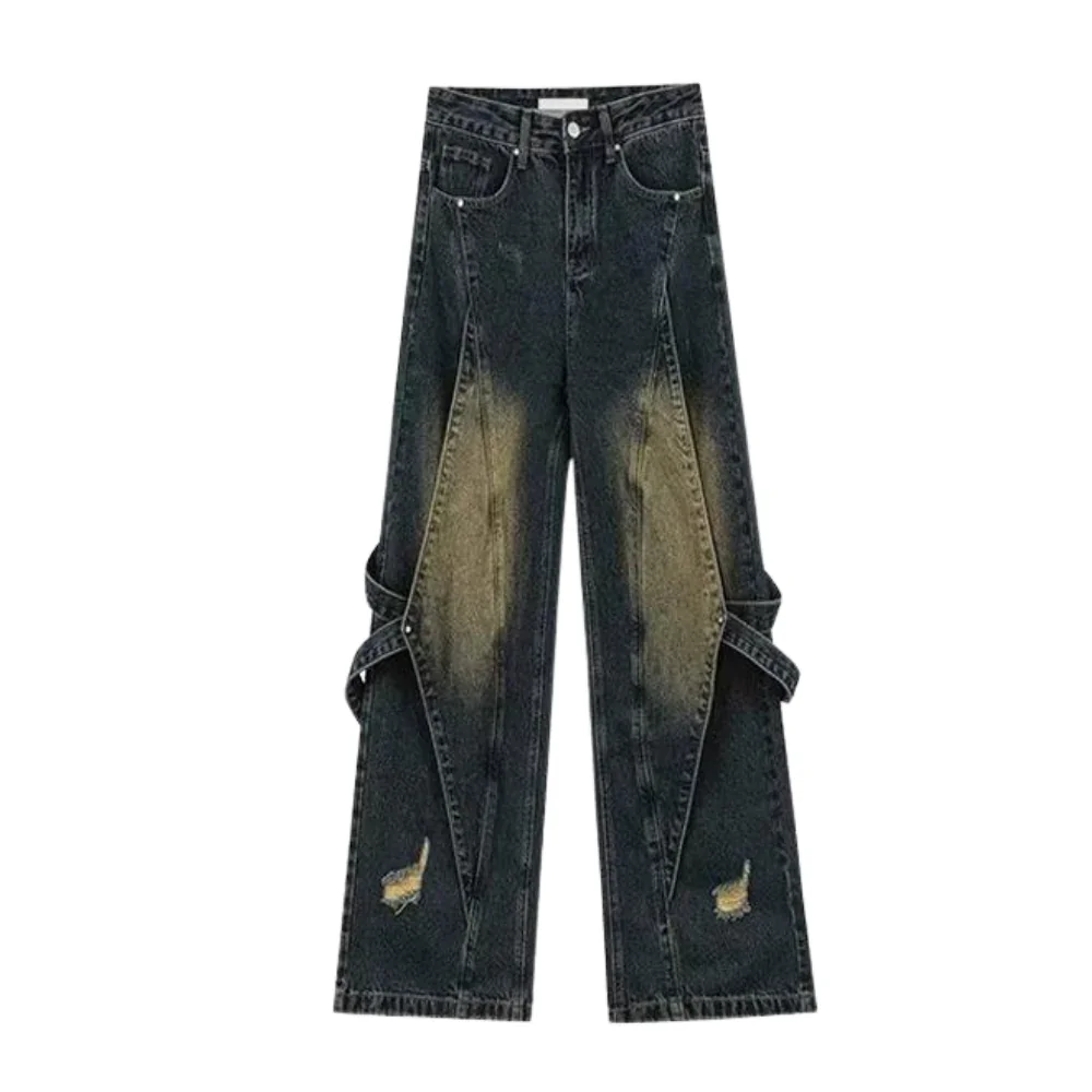 Image of American High Street Spliced Jeans