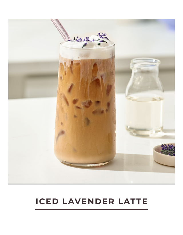 Iced Lavender Latte