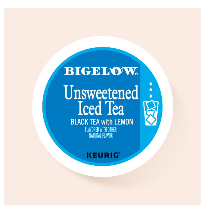 Bigelow® Black Tea with Lemon Unsweetened Iced Tea