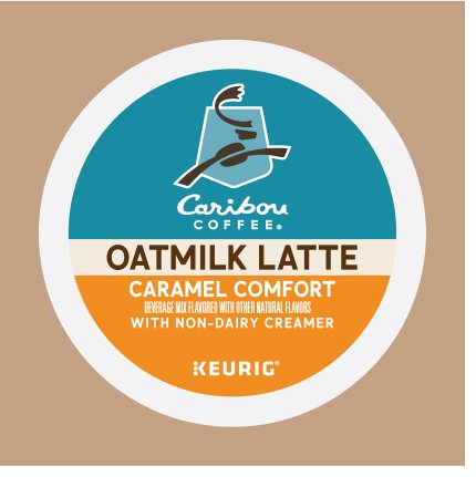 CARIBOU COFFEE® Caramel Comfort Oat Milk Latte