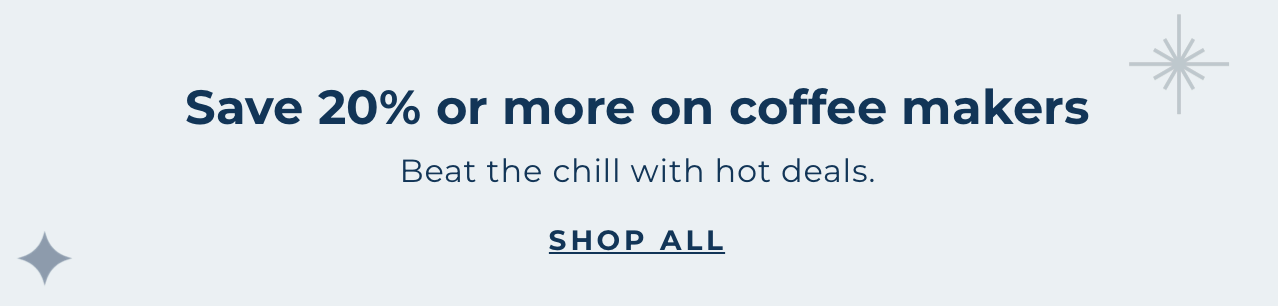 20% Off Coffee Makers with code WINTERBREW24