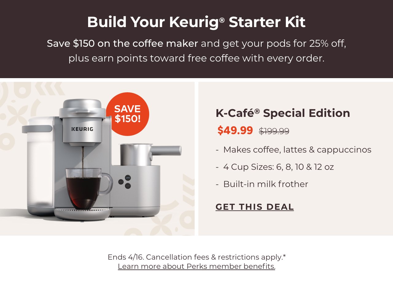 K-Café Special Edition for \\$49.99