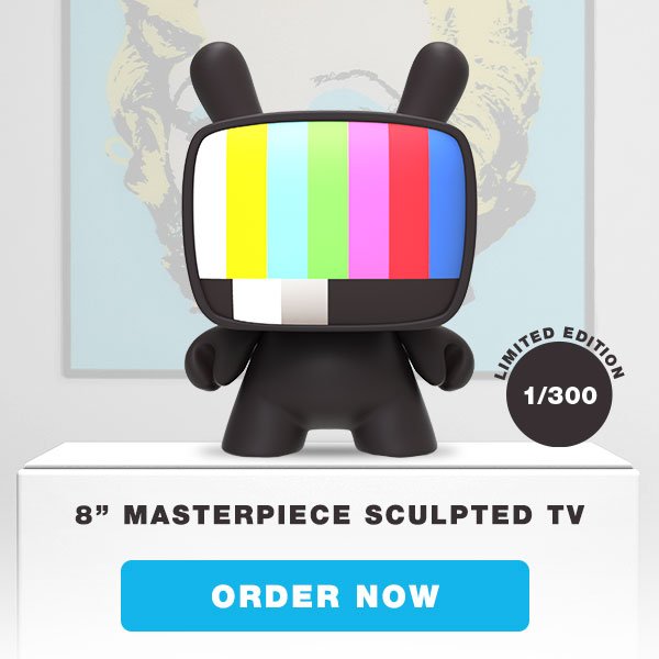 Andy Warhol 8' Sculpted TV