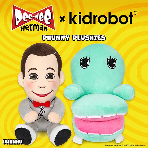 PEE-WEE HERMAN X KIDROBOT