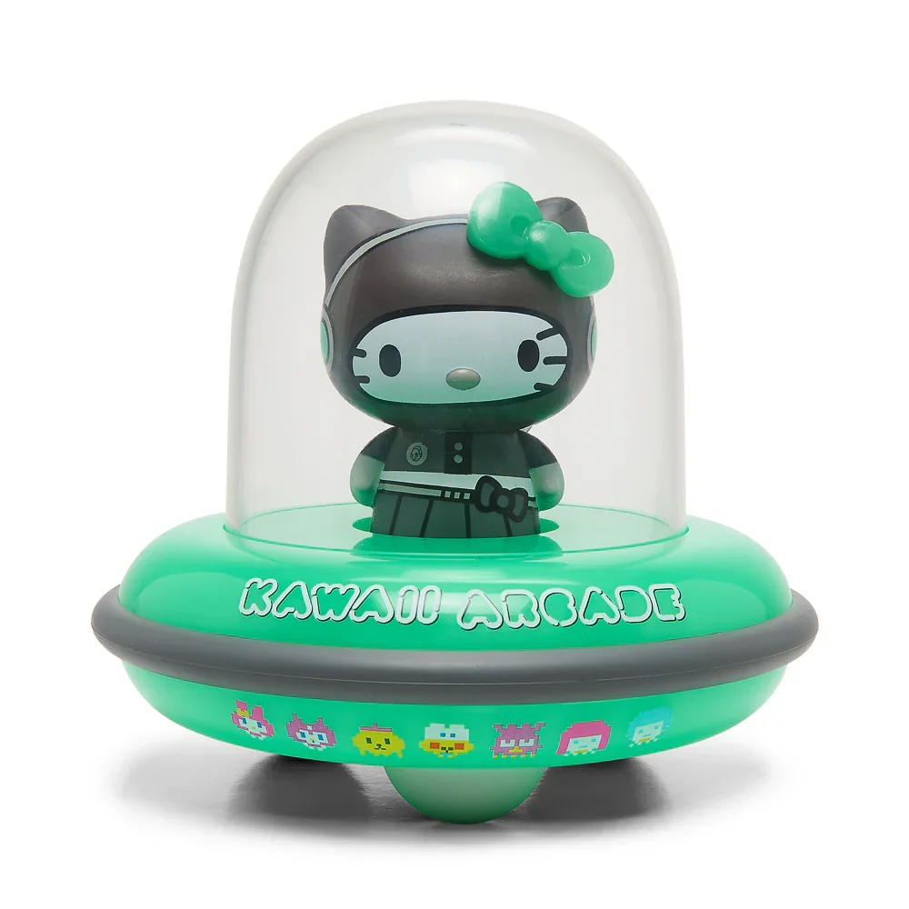 Image of Hello Kitty® UFO Arcade Gamer 5" Vinyl Figure - Glow-in-the-Dark Edition (Limited Edition of 600) - Kidrobot.com Exclusive