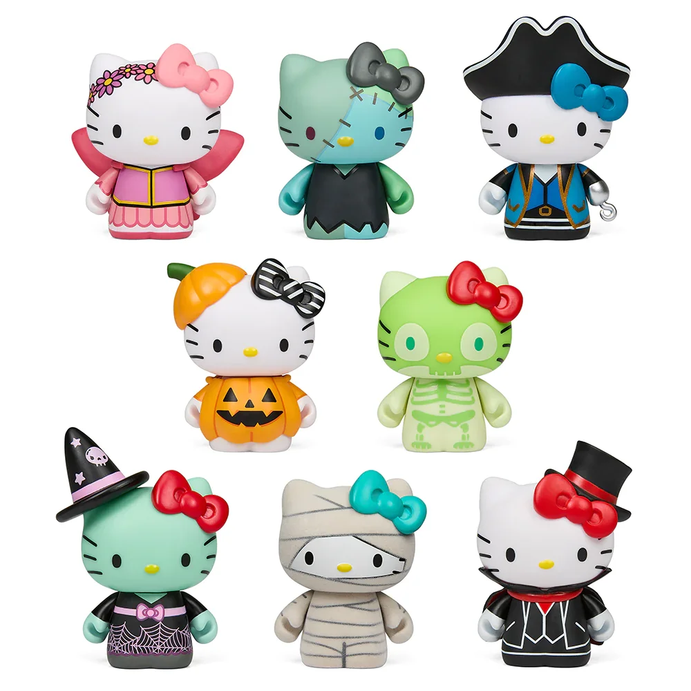 Image of Hello Kitty® Halloween Costumes Collectible Vinyl Mini Figures - Limited Edition Series