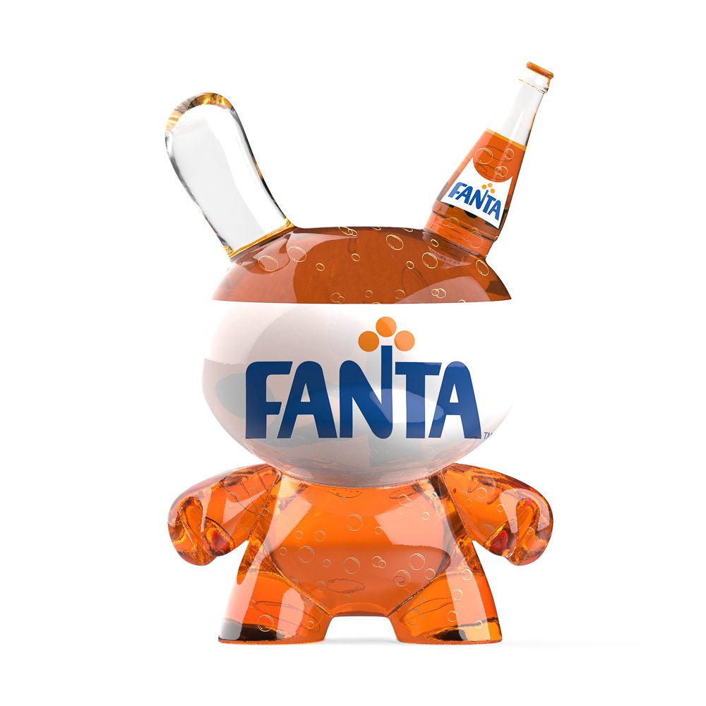 Dunny Fanta 4- pack