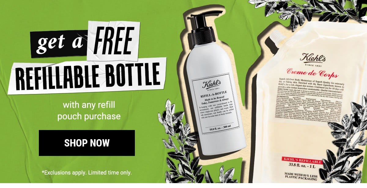 Get A Free Refillable Bottle