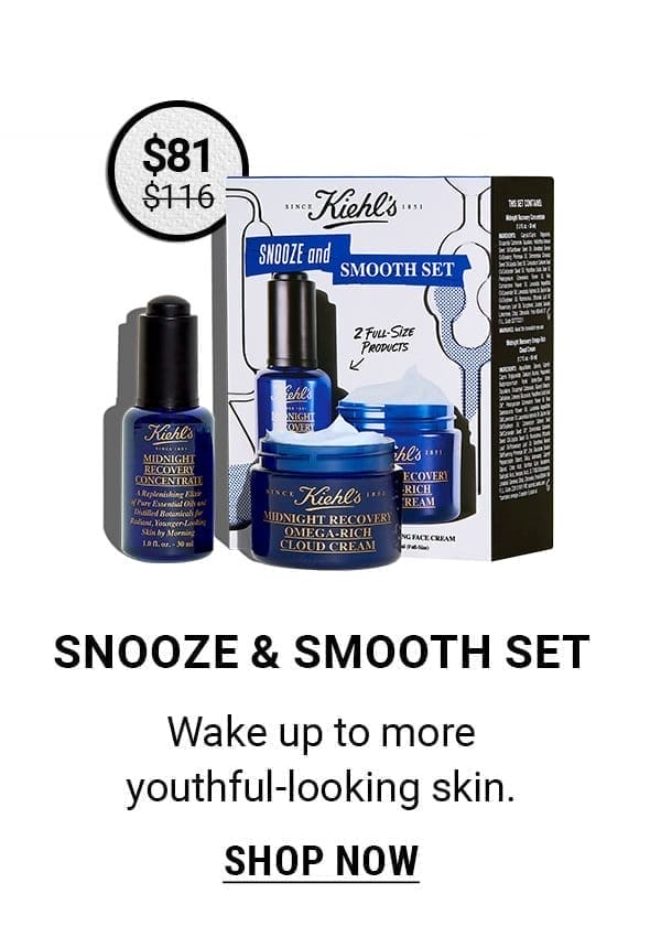 Snooze & Smooth Set