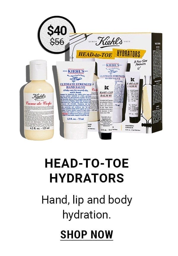 Head-To-Toe Hydrators