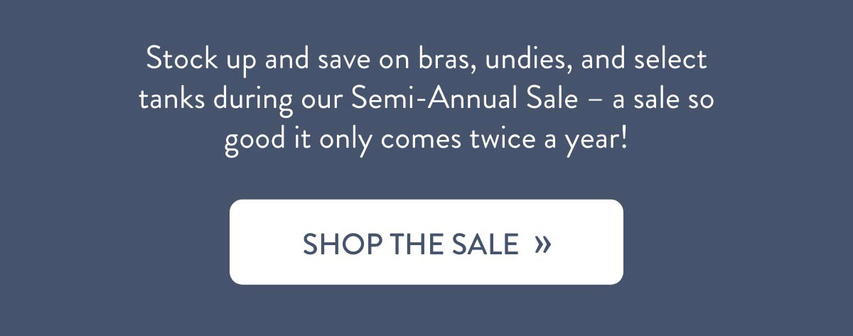 Stock up and save on bas, undies, and select tanks now.