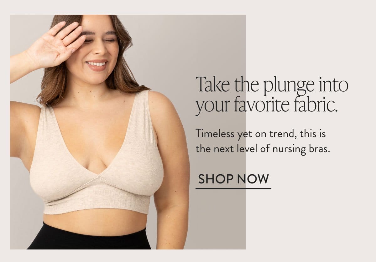 Timeless yet on trend, this is the next level of nursing bras.