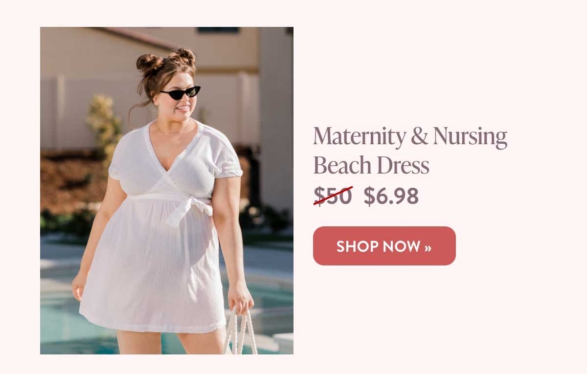 Maternity & Nursing Beach Dress