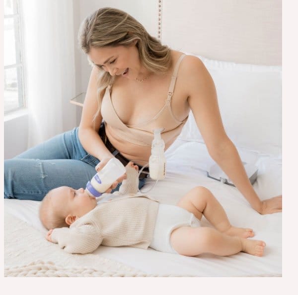 Signature Sublime® Contour Hands-Free Pumping & Nursing Bra