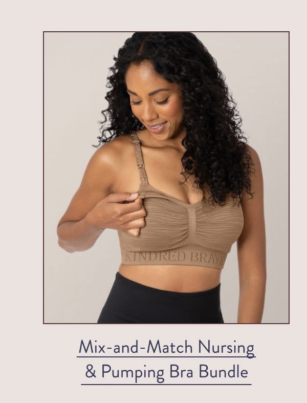 Mix-and-Match Nursing & Pumping Bra Bundle