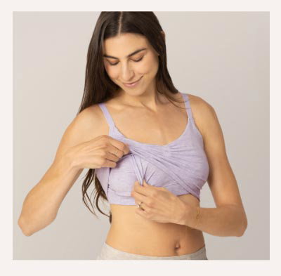 Sublime® Bamboo Hands-Free Pumping Lounge & Sleep Bra