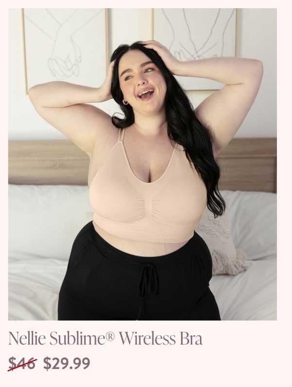 Nellie Sublime® Wireless Bra