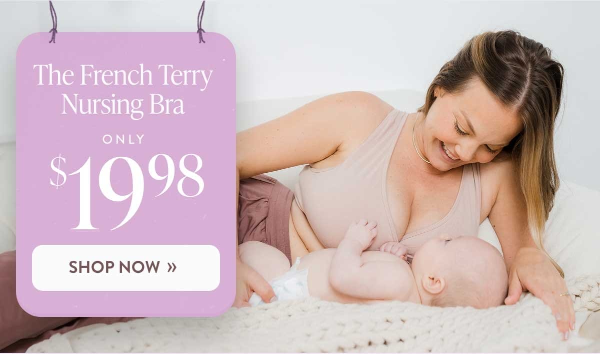 French Terry Bra for \\$19.98