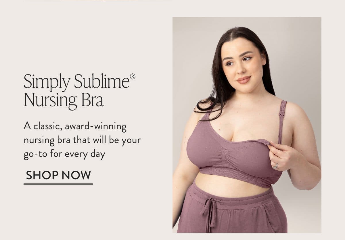 Simply Sublime® Nursing Bra