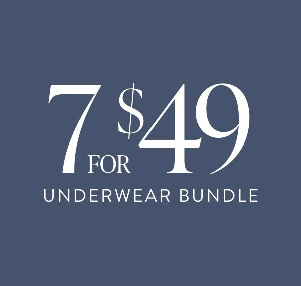 7-for-\\$49 Build Your Own Underwear Bundle