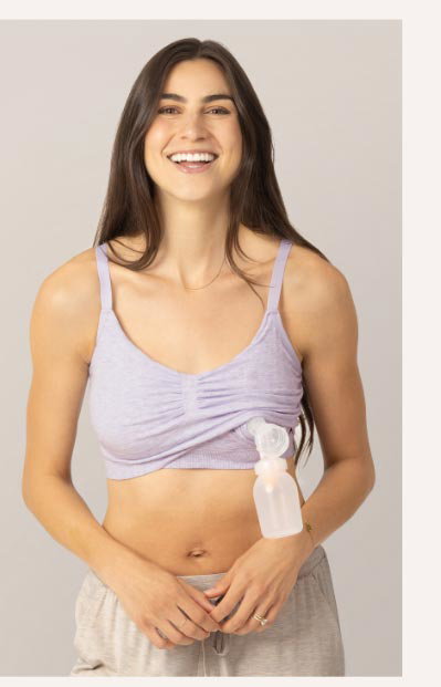 Sublime® Bamboo Hands-Free Pumping Lounge & Sleep Bra