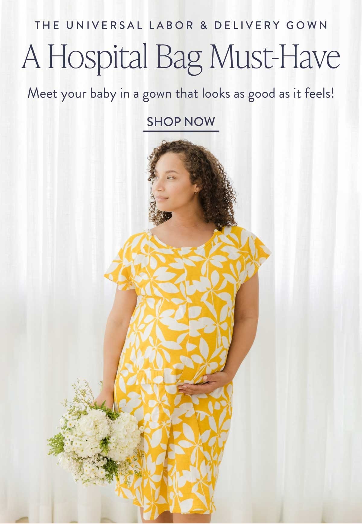 Universal Labor & Delivery Gown: The Hospital Bag Must-Have