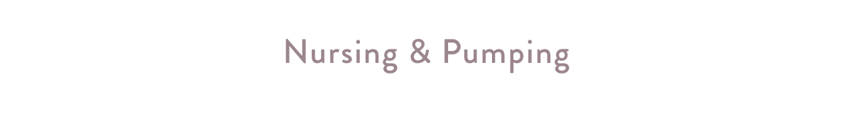 Nursing & Pumping Bras