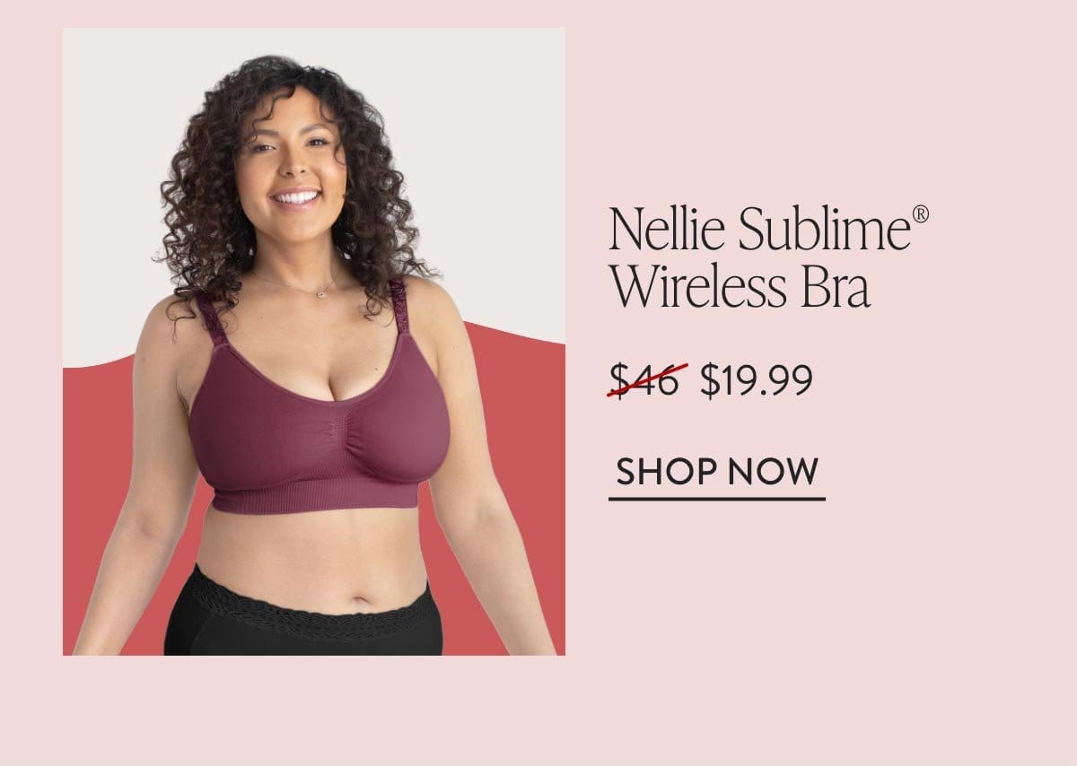 Nellie Sublime® Wireless Bra