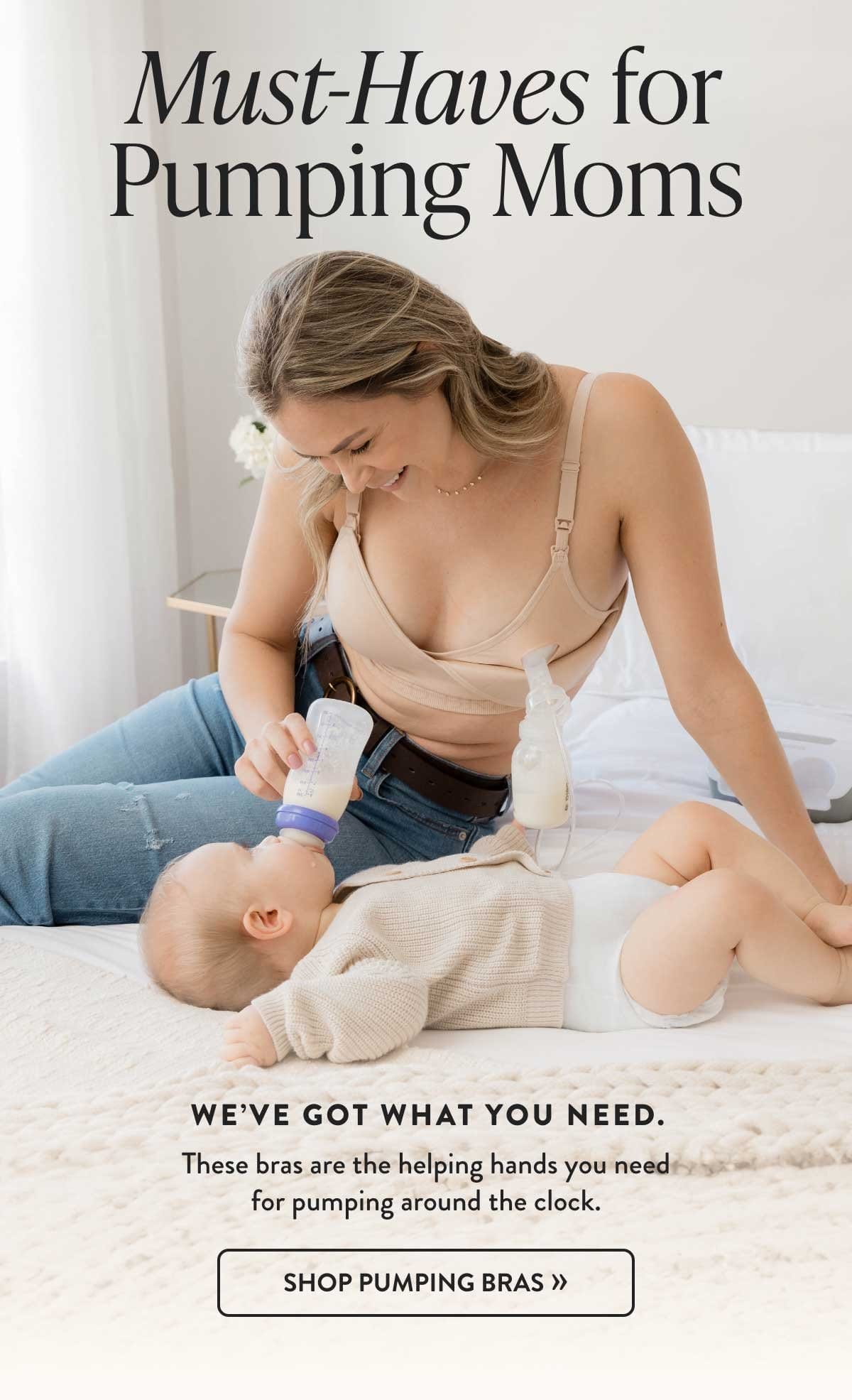 Must-haves for pumping moms