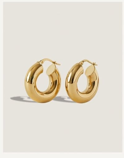 Bold Hoop Earrings - Extra Small