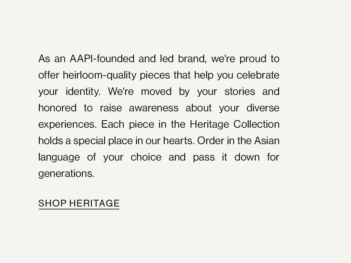 Shop Heritage