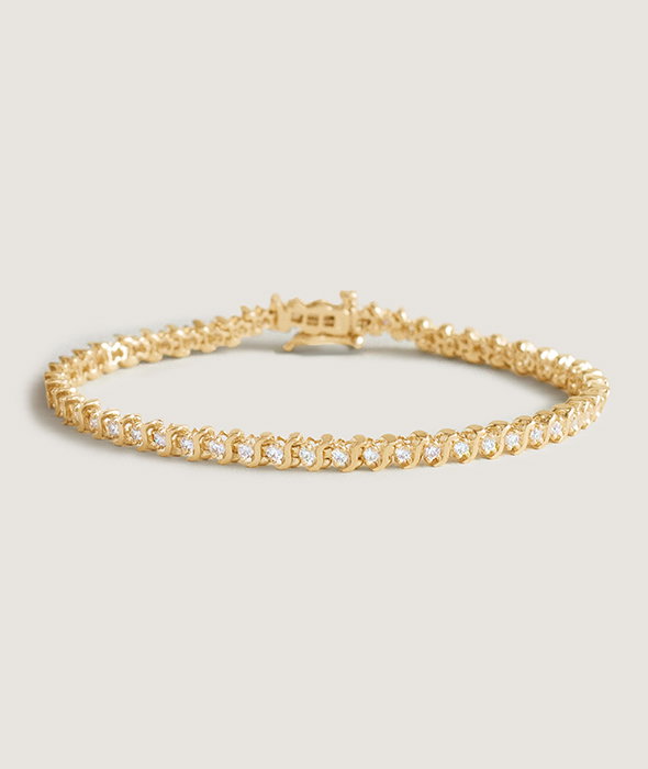 Kinn x Sunset Tennis Club S Link Tennis Bracelet