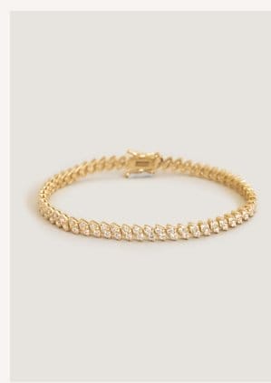 Sofia Marquise Shaped Tennis Bracelet Diamond